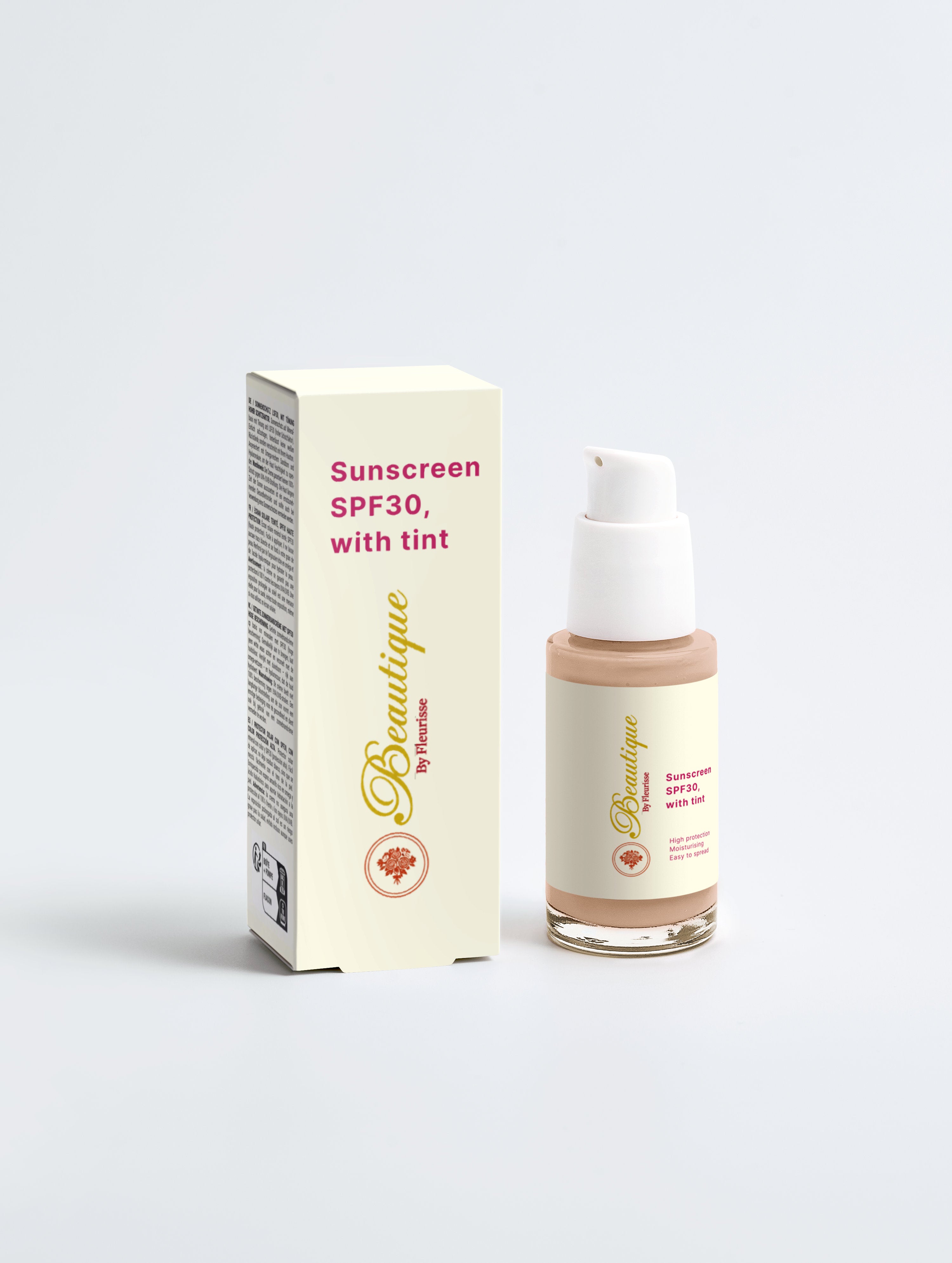 Sunscreen SPF30, with tint